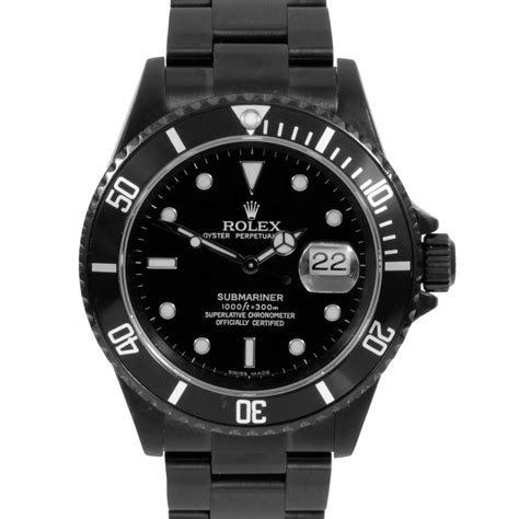 all black Rolex submariner price